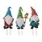 Glitzhome® 3ft. Multi-Functional Metal Gnome Yard Stake, 3ct.